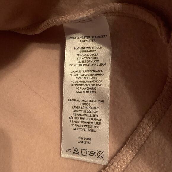 Calvin Klein Performance Mauve Zipup Fleece with Pockets - Picture 12 of 12